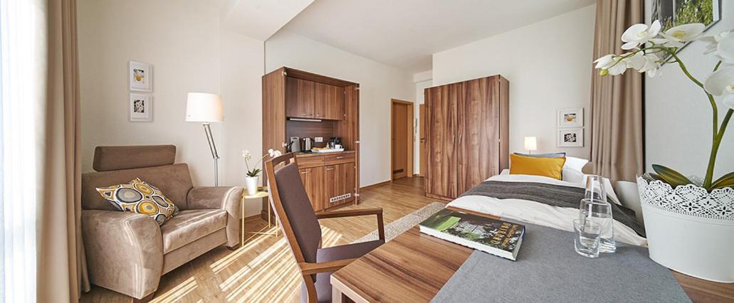 Apartamento Haus Am Kurpark Bad Driburg Exterior foto